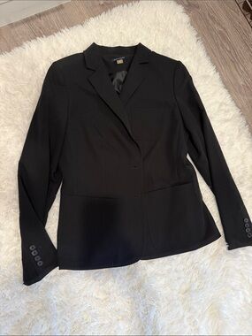 Tommy Hilfiger Black Classic Tailored Blazer